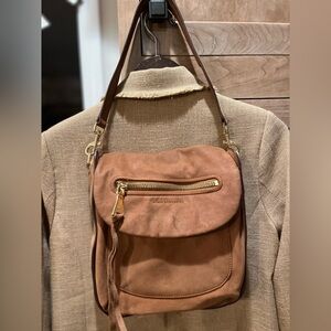 Aimee Kestenberg Vera Suede Convertible Shoulder Bag